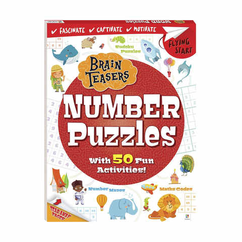 Brain Teasers: Number Puzzles - Book 1 Brain Teasers: Number Puzzles - Book
